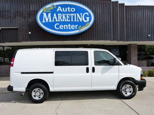 2021 Chevrolet Express Cargo Van 4.3L V6 GAS*2500*135" WB*BULKHEAD & SHELVES PACKAGE! - 22976706 - 3