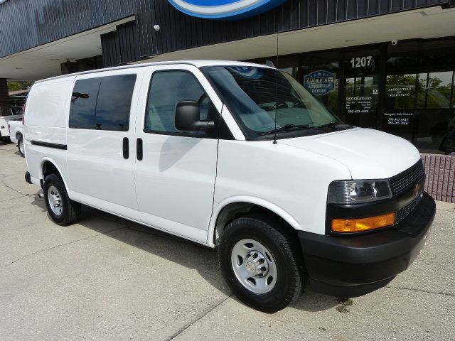 2021 Chevrolet Express Cargo Van 4.3L V6 GAS*2500*135" WB*BULKHEAD & SHELVES PACKAGE! - 22976706 - 5