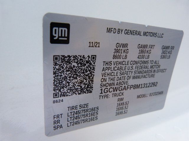 2021 Chevrolet Express Cargo Van 4.3L V6 GAS*2500*135" WB*SHELVES/BINS/LADDER RACK PACKAGE! - 22985019 - 36