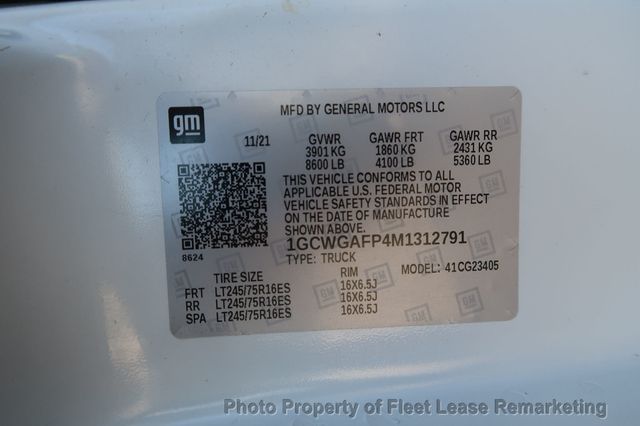 2021 Chevrolet Express Cargo Van Express Cargo Van 2500 135" Ladder Rack - 23095219 - 13