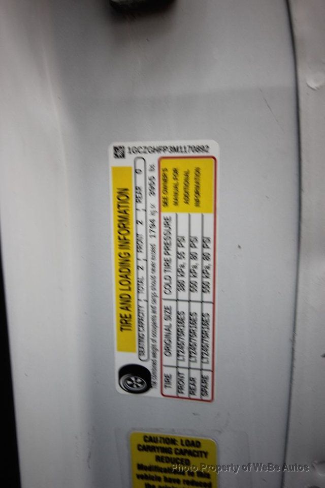 2021 Chevrolet Express Cargo Van RWD 3500 155" - 23025842 - 21
