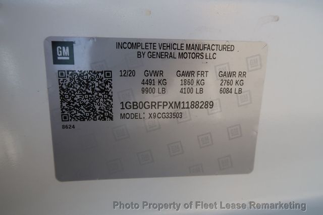 2021 Chevrolet Express Commercial Cutaway Express 3500 12' Box Tommy Liftgate SRW - 23087413 - 13