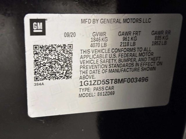 2021 Chevrolet Malibu 4dr Sedan LT - 23056012 - 35