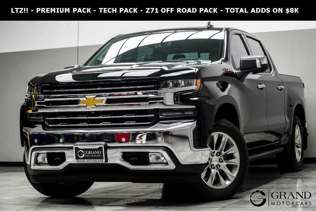 Used 2021 Chevrolet Silverado 1500 LTZ with VIN 3GCUYGET7MG225880 for sale in Kennesaw, GA