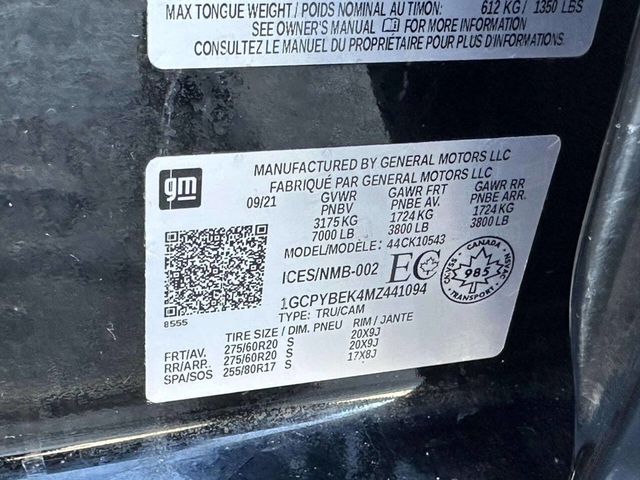 2021 Chevrolet Silverado 1500 Custom 4x4 4dr Crew Cab 5.8 ft. SB - 22979993 - 31