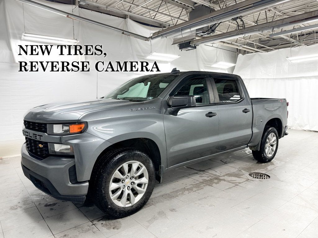 2021 Chevrolet Silverado 1500 CUSTOM CREW CAB 4X4 - 22973627 - 0