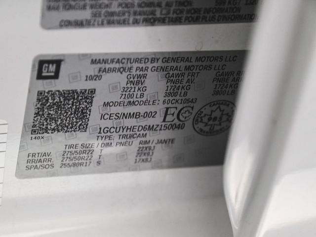 2021 Chevrolet Silverado 1500 High Country - 22913447 - 13