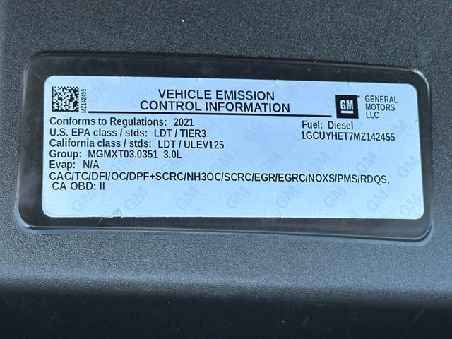 2021 Chevrolet Silverado 1500 High Country 4x4 4dr Crew Cab 6.6 ft. SB - 22927352 - 36