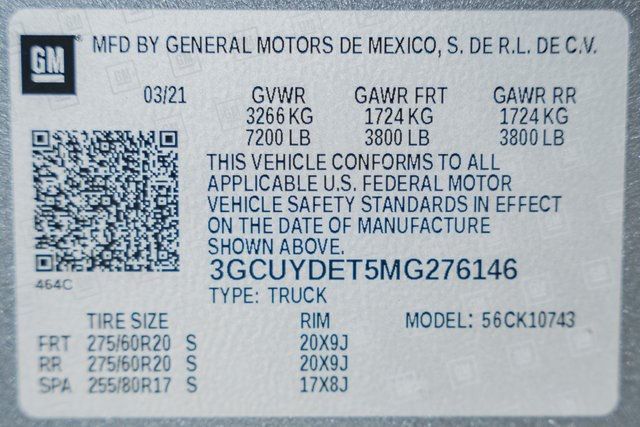 2021 Chevrolet Silverado 1500 LT - 22410204 - 27