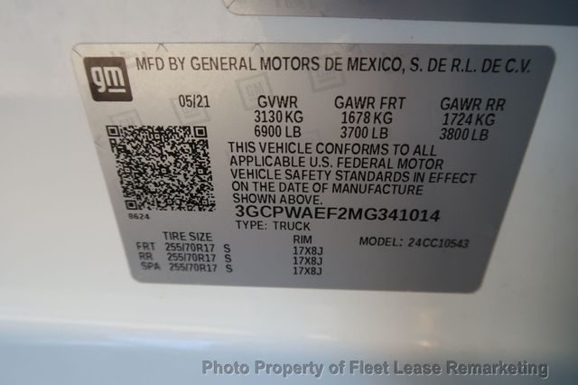 2021 Chevrolet Silverado 1500 Silverado 1500 2WD Crew Cab SWB - 22989669 - 13