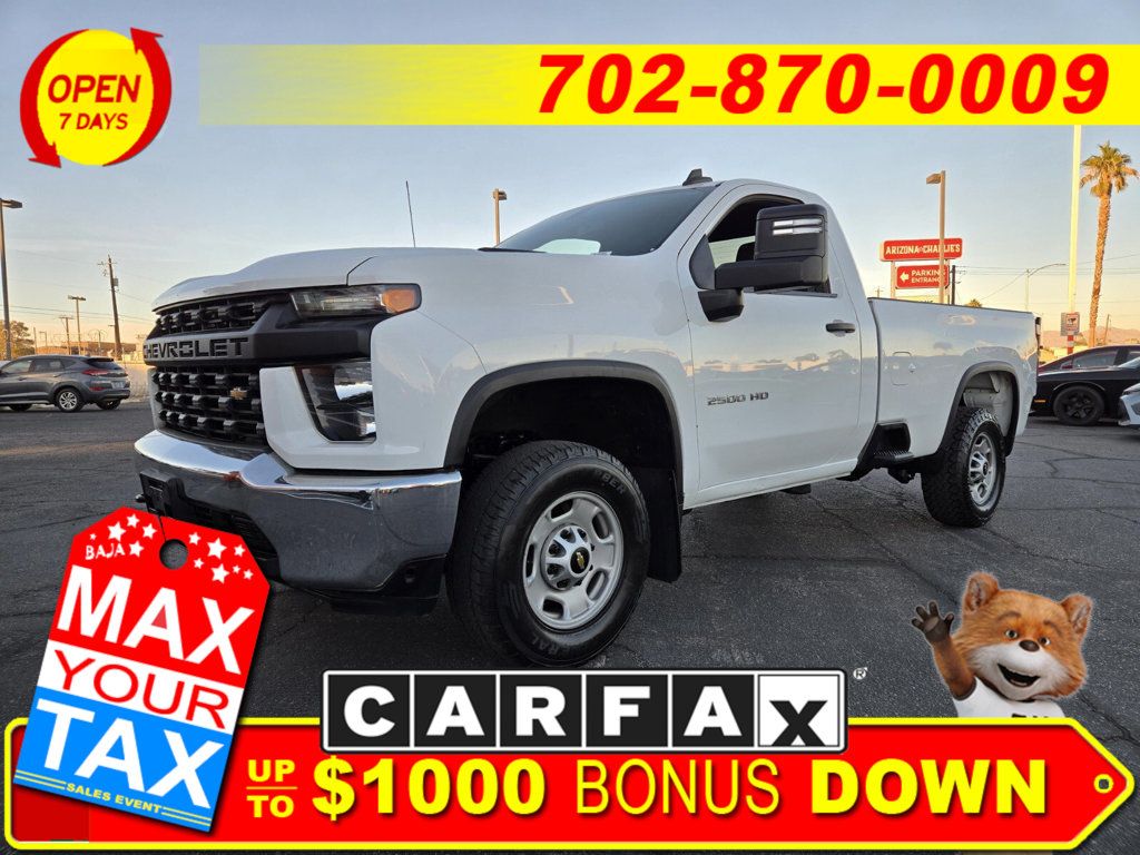 2021 Chevrolet Silverado 2500HD 2WD Reg Cab 142" Work Truck - 22705571 - 0