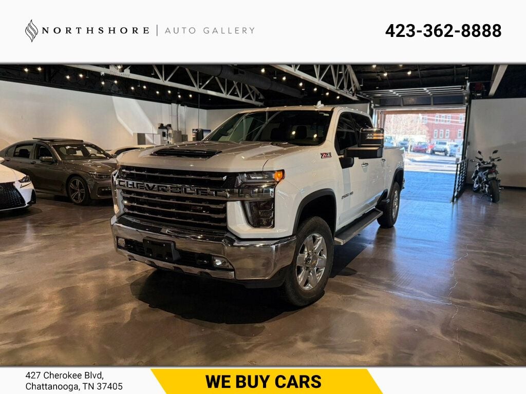 2021 Chevrolet Silverado 2500HD 4WD/LTZ/ConveniencePkg/Htd&CldSeats/Z71OffRoadPkg/HomeLink - 22736914 - 0