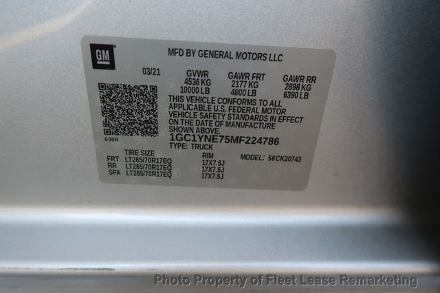 2021 Chevrolet Silverado 2500HD Silverado 2500 4WD Crew Cab Shell SWB - 23044884 - 13