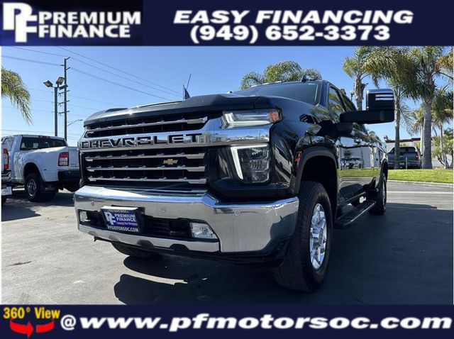 2021 Chevrolet Silverado 3500 HD Crew Cab LTZ LONG BED 4X4 DIESEL POWER LIFT GATE 1OWNER - 22492315 - 0