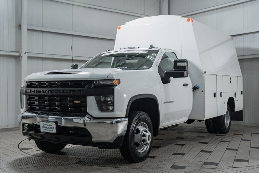 2021 Chevrolet Silverado 3500HD 3500HD REG CAB 4X4 * 6.6 DURAMAX * KNAPHEIDE KUV - 22420123 - 2