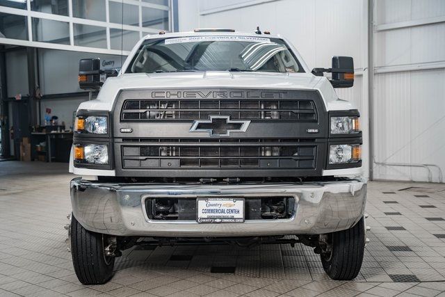 2021 Chevrolet Silverado 5500HD 5500HD CREW 4X4 * 6.6 DURAMAX * 11' FLATBED * 1 OWNER - 22121860 - 4