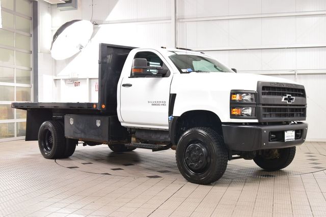 2021 Chevrolet Silverado 5500HD 5500HD REG CAB 4X4 * DURAMAX * FLATBED DUMP * 1 OWNER - 23051877 - 1