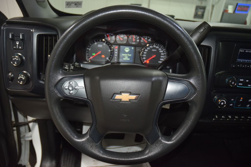 2021 Chevrolet Silverado 5500HD 5500HD REG CAB 4X4 * DURAMAX * FLATBED DUMP * 1 OWNER - 23051877 - 23