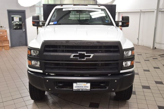2021 Chevrolet Silverado 5500HD 5500HD REG CAB 4X4 * DURAMAX * FLATBED DUMP * 1 OWNER - 23051877 - 2