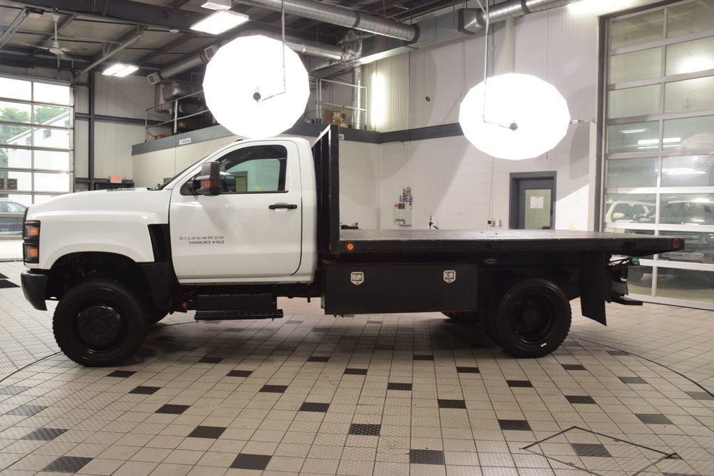 2021 Chevrolet Silverado 5500HD 5500HD REG CAB 4X4 * DURAMAX * FLATBED DUMP * 1 OWNER - 23051877 - 3