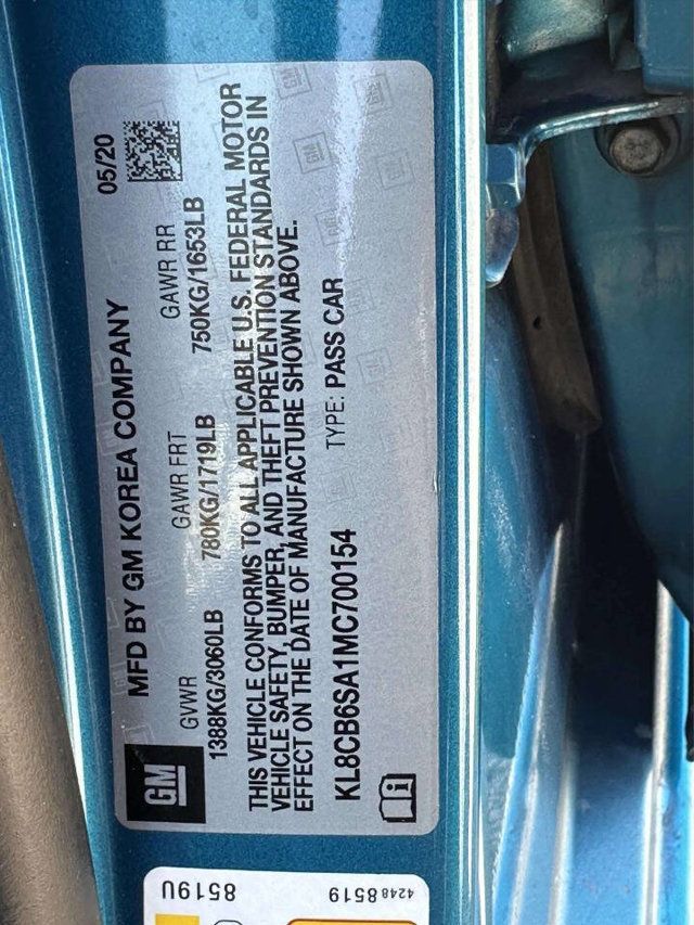2021 Chevrolet Spark 4dr Hatchback CVT LS - 23059562 - 24