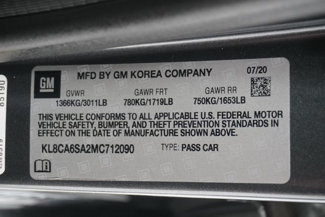 2021 Chevrolet Spark 4dr Hatchback Manual LS - 22984636 - 22