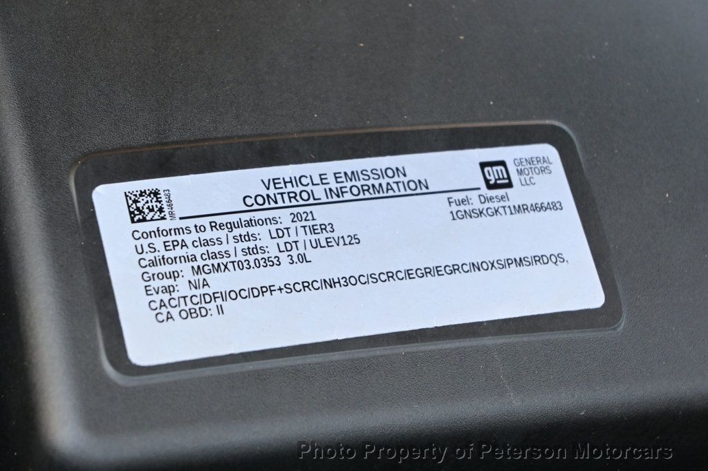 2021 Chevrolet Suburban 4WD 4dr High Country - 22872862 - 54