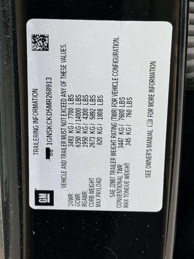 2021 Chevrolet Suburban 4WD 4dr LT - 23052205 - 19