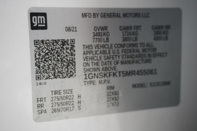 2021 Chevrolet Suburban 4WD 4dr Premier - 23037331 - 35