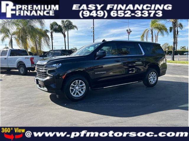 2021 Chevrolet Suburban LT 4WD LEATHER PACKAGE BACK UP CAM 1 OWNER CLEAN - 22993411 - 0