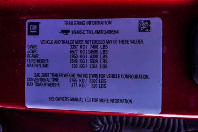 2021 Chevrolet Tahoe 2WD 4dr High Country - 22931221 - 31