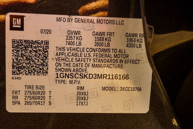 2021 Chevrolet Tahoe 2WD 4dr Premier - 22986414 - 43