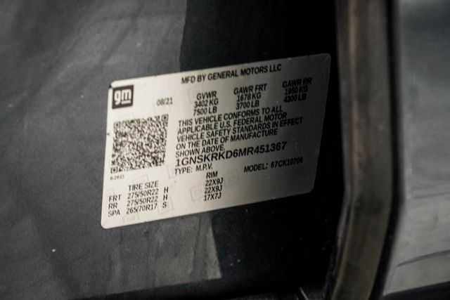 2021 Chevrolet Tahoe 4WD 4dr RST - 22952727 - 34