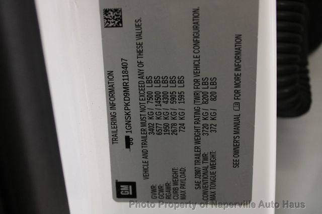 2021 Chevrolet Tahoe 4WD 4dr Z71 - 22933827 - 61