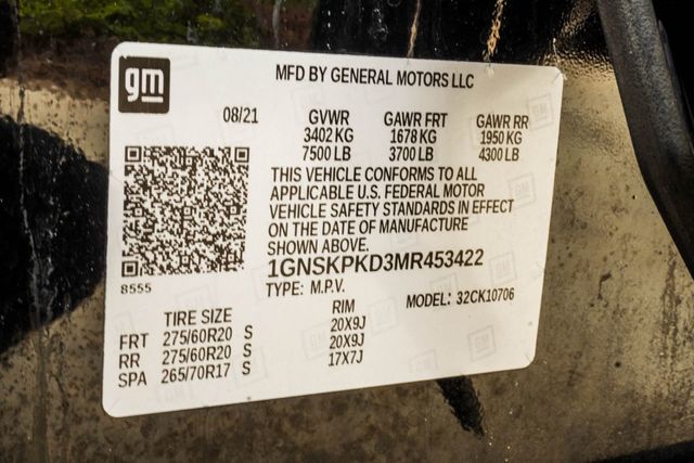 2021 Chevrolet Tahoe 4WD 4dr Z71 - 23070516 - 42