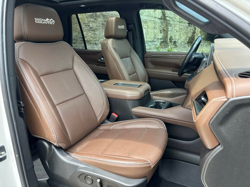 2021 Chevrolet Tahoe HIGH COUNTRY 3LZ PREMIUM PKG SUSPENSION PKG W/MAX TRAILERING PKG - 23057909 - 11