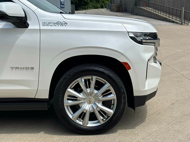 2021 Chevrolet Tahoe HIGH COUNTRY 3LZ PREMIUM PKG SUSPENSION PKG W/MAX TRAILERING PKG - 23057909 - 38