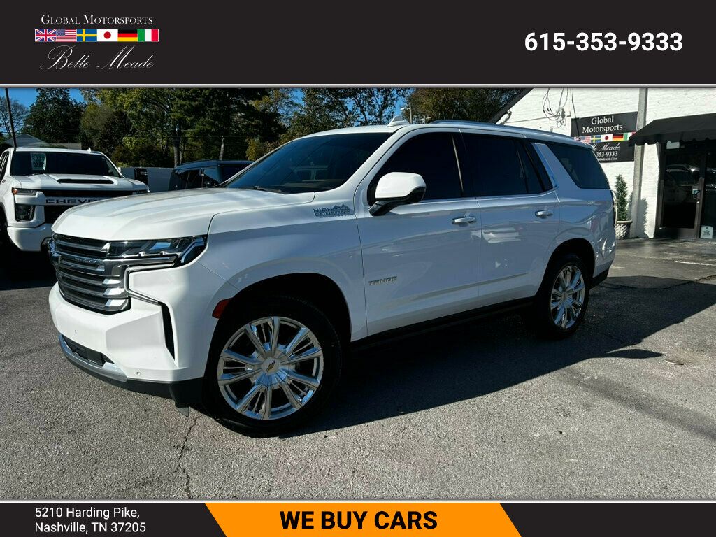 2021 Chevrolet Tahoe LocalTrade/HighCountryDeluxe/4WD/RearDVD/AdaptiveCruiseControl - 22939950 - 0
