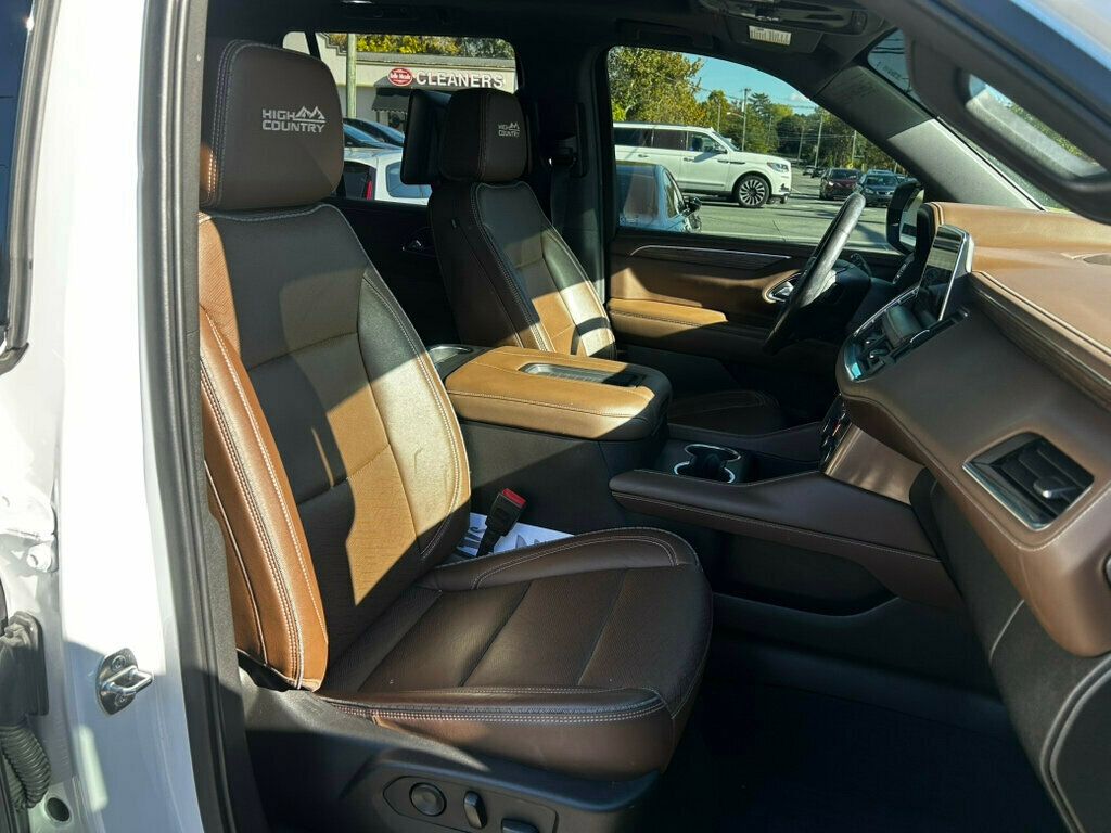 2021 Chevrolet Tahoe LocalTrade/HighCountryDeluxe/4WD/RearDVD/AdaptiveCruiseControl - 22939950 - 21