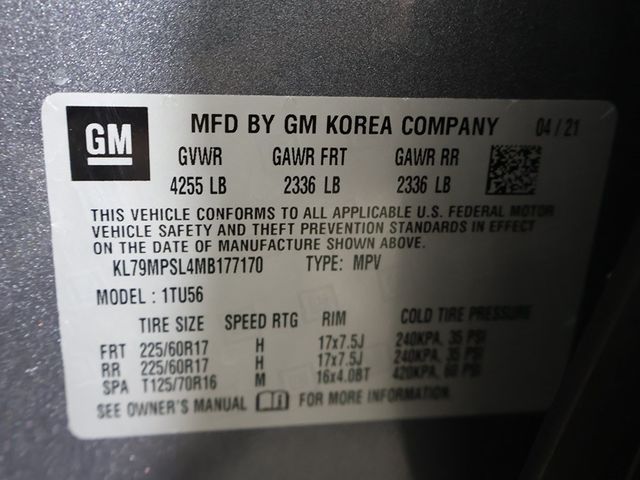 2021 Chevrolet Trailblazer FWD 4dr LT - 22976467 - 49