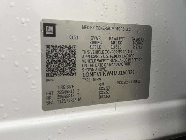 2021 Chevrolet Traverse AWD 4dr LS w/1LS - 22985460 - 40