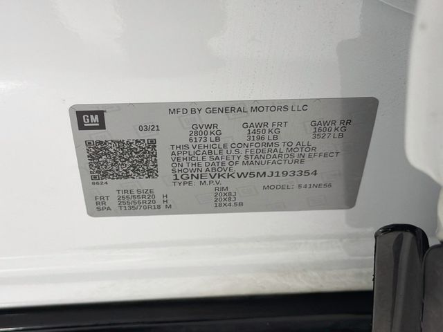 2021 Chevrolet Traverse AWD 4dr Premier - 23056925 - 36