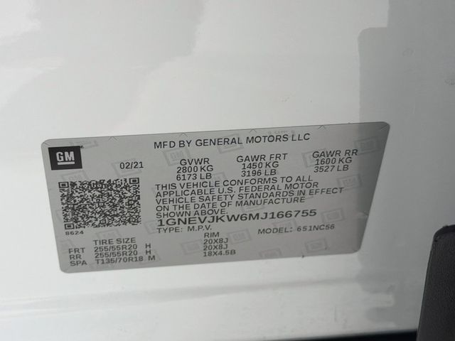 2021 Chevrolet Traverse AWD 4dr RS - 23067901 - 35