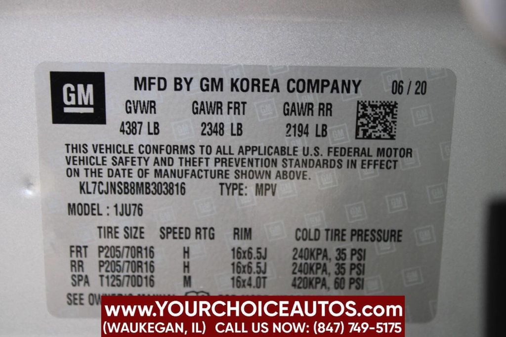 2021 Chevrolet Trax AWD 4dr LS - 22876313 - 31