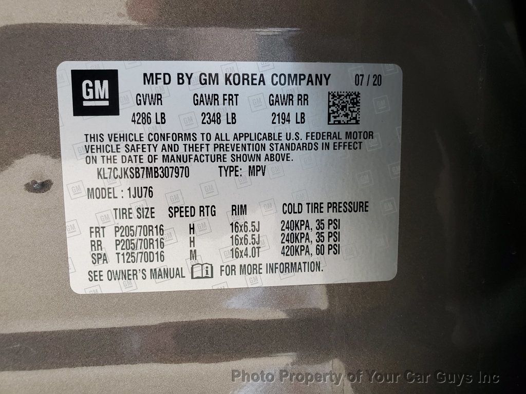 2021 Chevrolet Trax FWD 4dr LS - 22984706 - 24