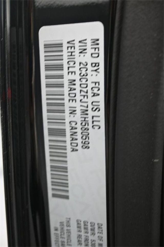 2021 Dodge Challenger R/T Scat Pack Widebody RWD - 22949637 - 7