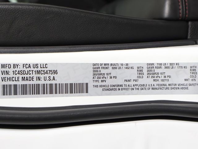 2021 Dodge Durango R/T AWD - 22944579 - 65