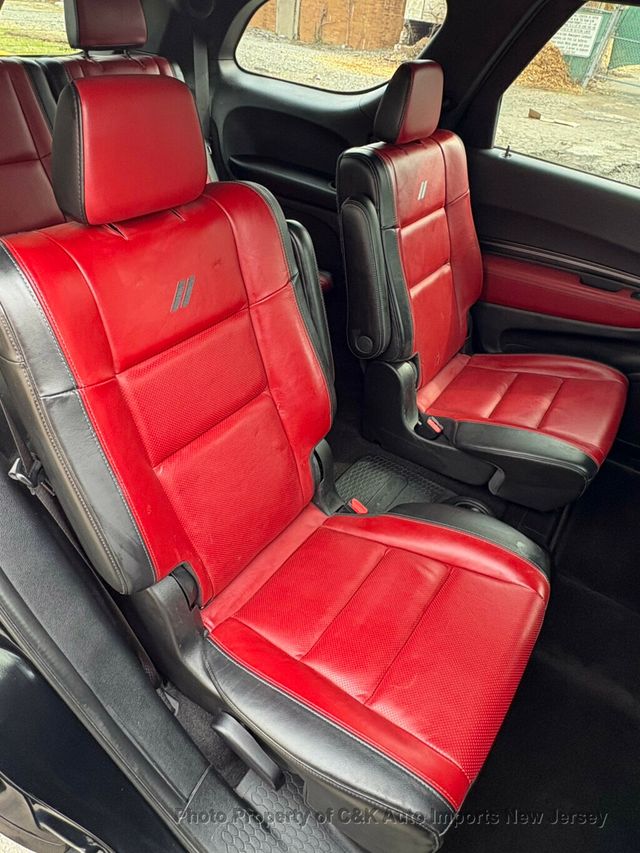 2021 Dodge Durango R/T AWD,BLACKTOP PACKAGE,2ND ROW CAPTAIN CHAIRS,SUNROOF,BLIND SP - 22995885 - 34