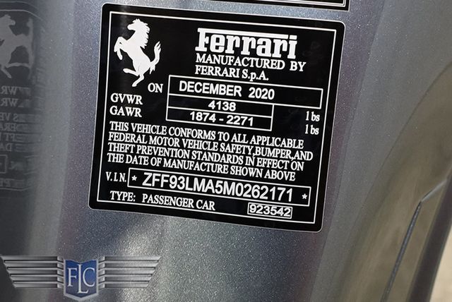 2021 Ferrari F8 Spider Convertible - 22996812 - 45