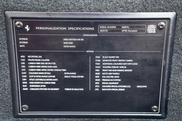 2021 Ferrari SF90 Stradale Coupe - 22998025 - 84